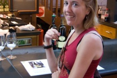 Sarah prepares for olympic level tasting