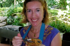 International TV chef in training