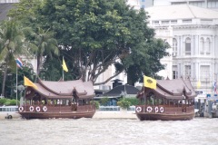 Our hotel has it's own fleet of boats