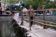 Chiang Mai is famous for it's moat around the old city