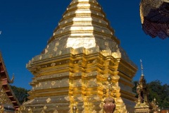 Inside are the Buddha relics, walk round it 3 times for luck