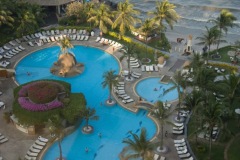 view from the hotel