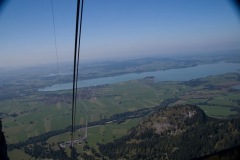 view from the cablecar