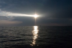 Floating sunset